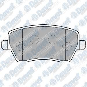 DELPHI LP1865 Fren Balatasi On (116mm) Clio Iv 04-